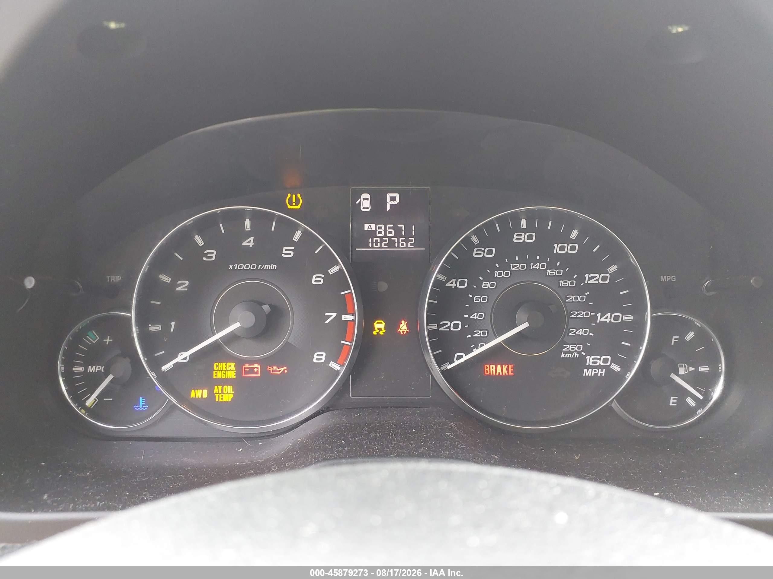 2012 Subaru Legacy 3.6r Limited Серебряный vin: 4S3BMDL68C2018467
