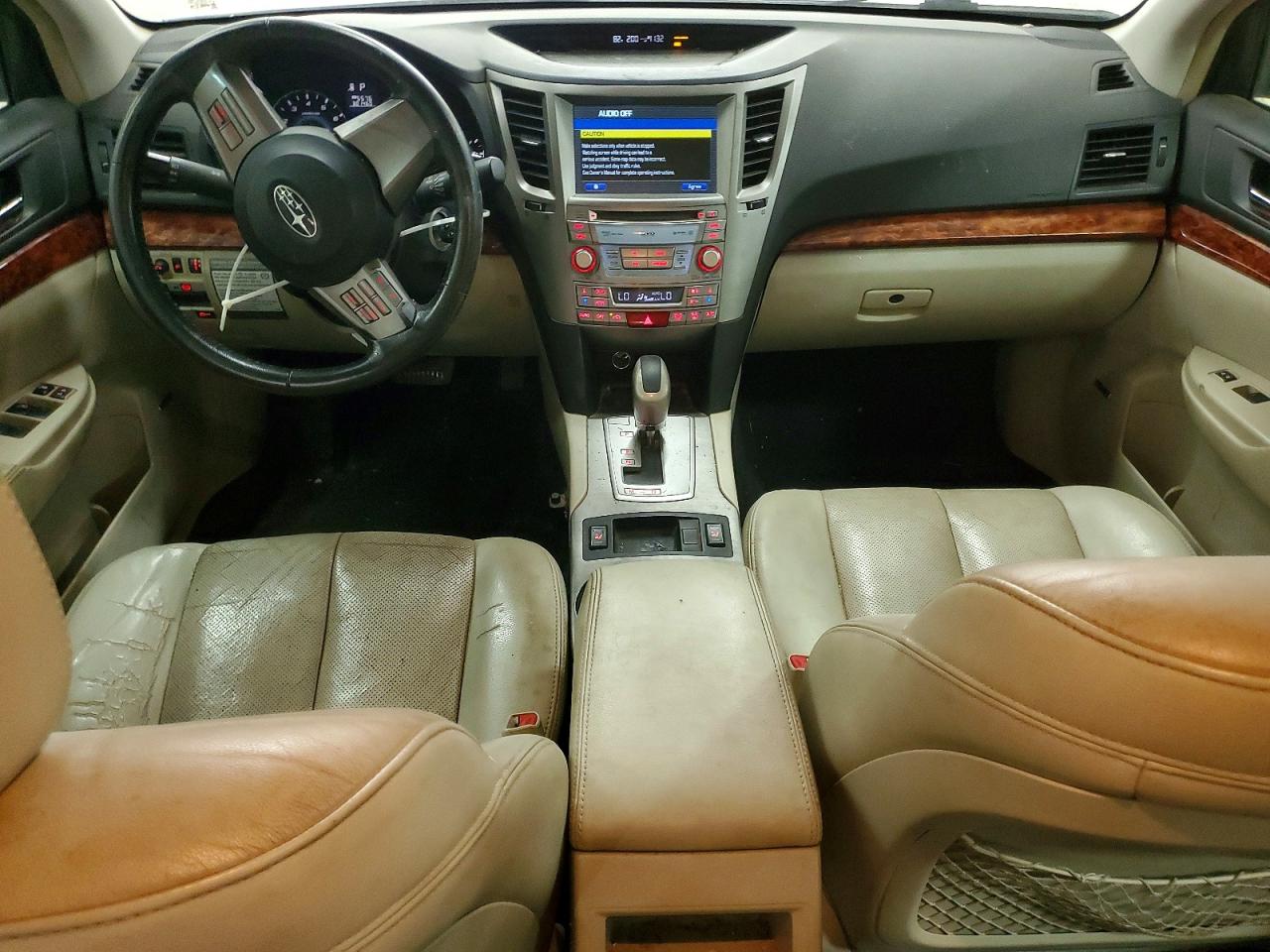 2011 Subaru Legacy 3.6r Limited White vin: 4S3BMDL6XB2214005