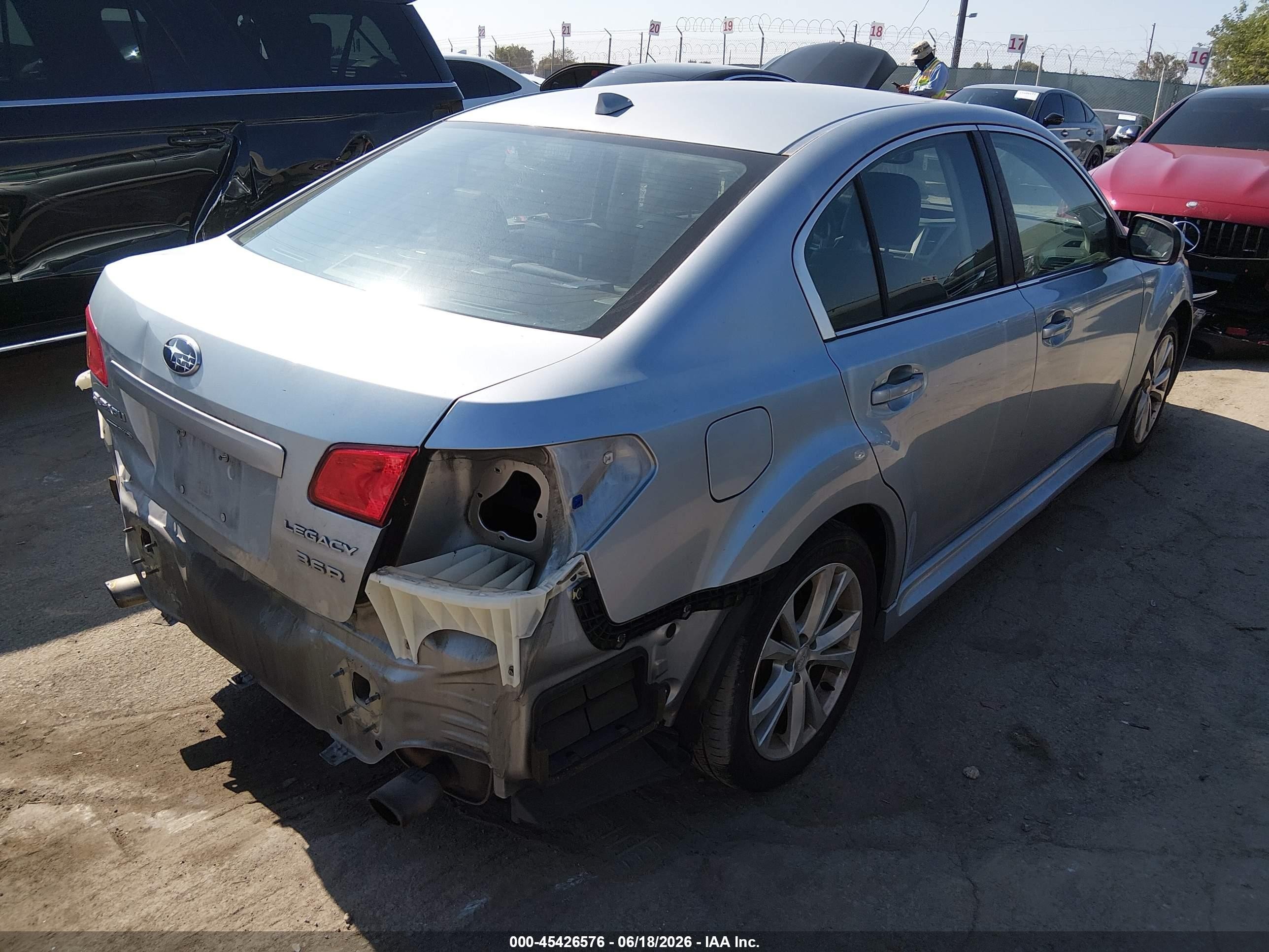 2014 Subaru Legacy 3.6r Limited Light Blue vin: 4S3BMDM68E2002965