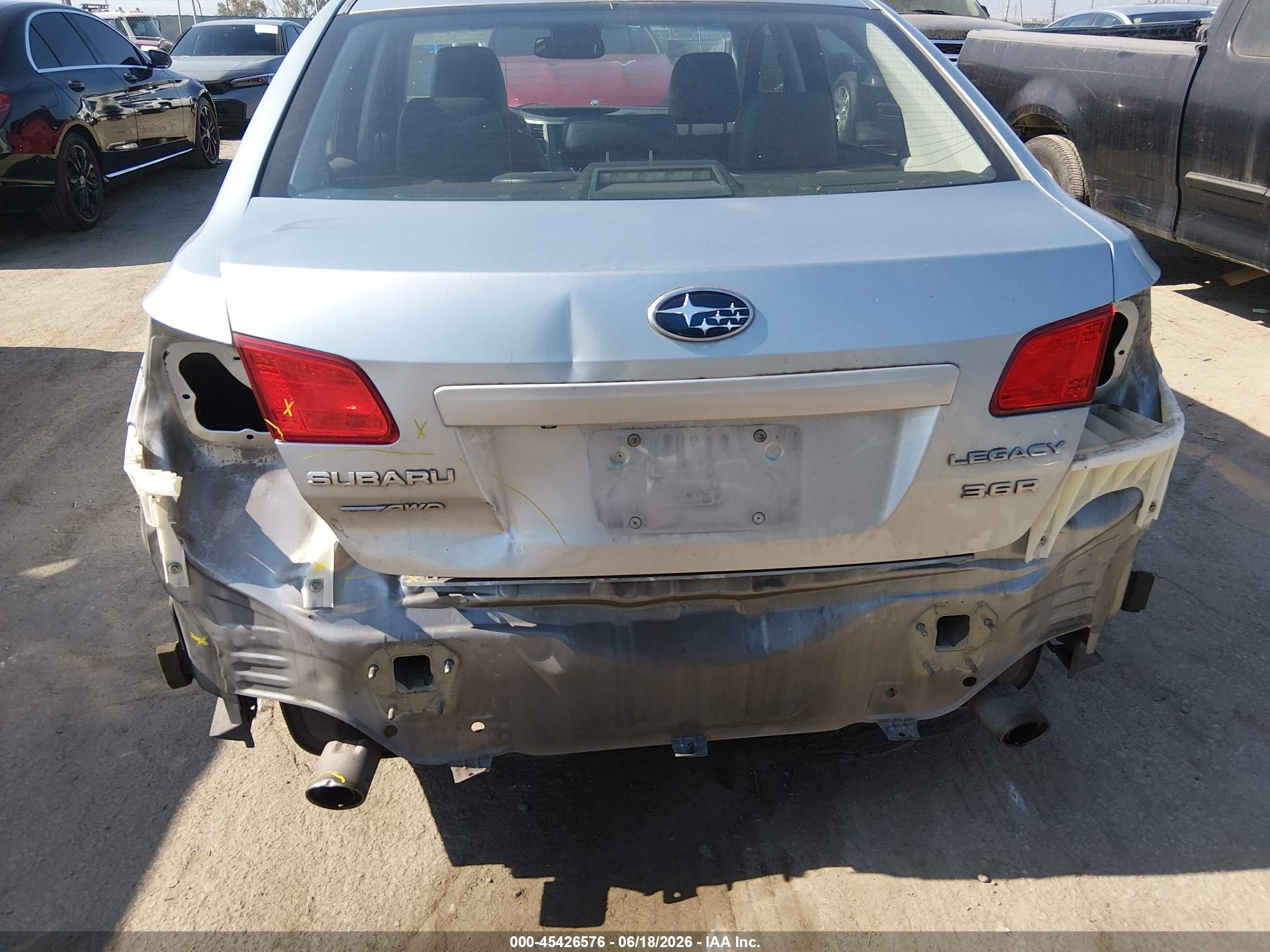 2014 Subaru Legacy 3.6r Limited Light Blue vin: 4S3BMDM68E2002965