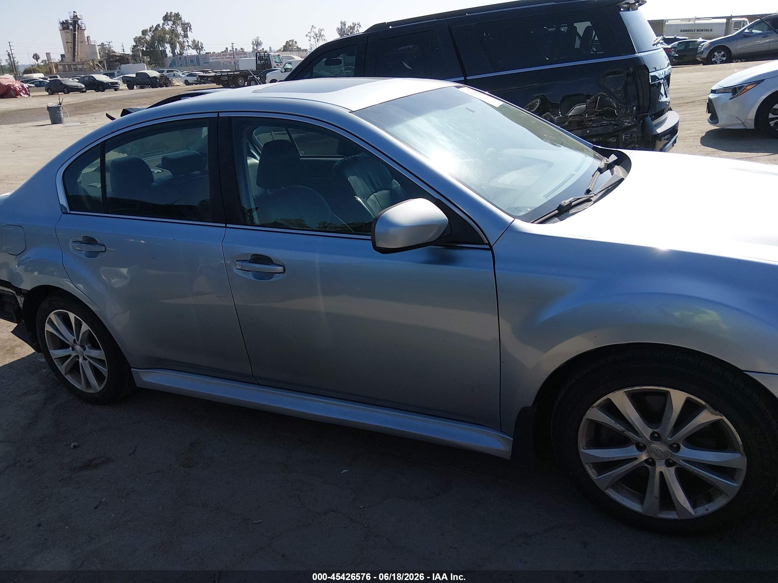 2014 Subaru Legacy 3.6r Limited Light Blue vin: 4S3BMDM68E2002965