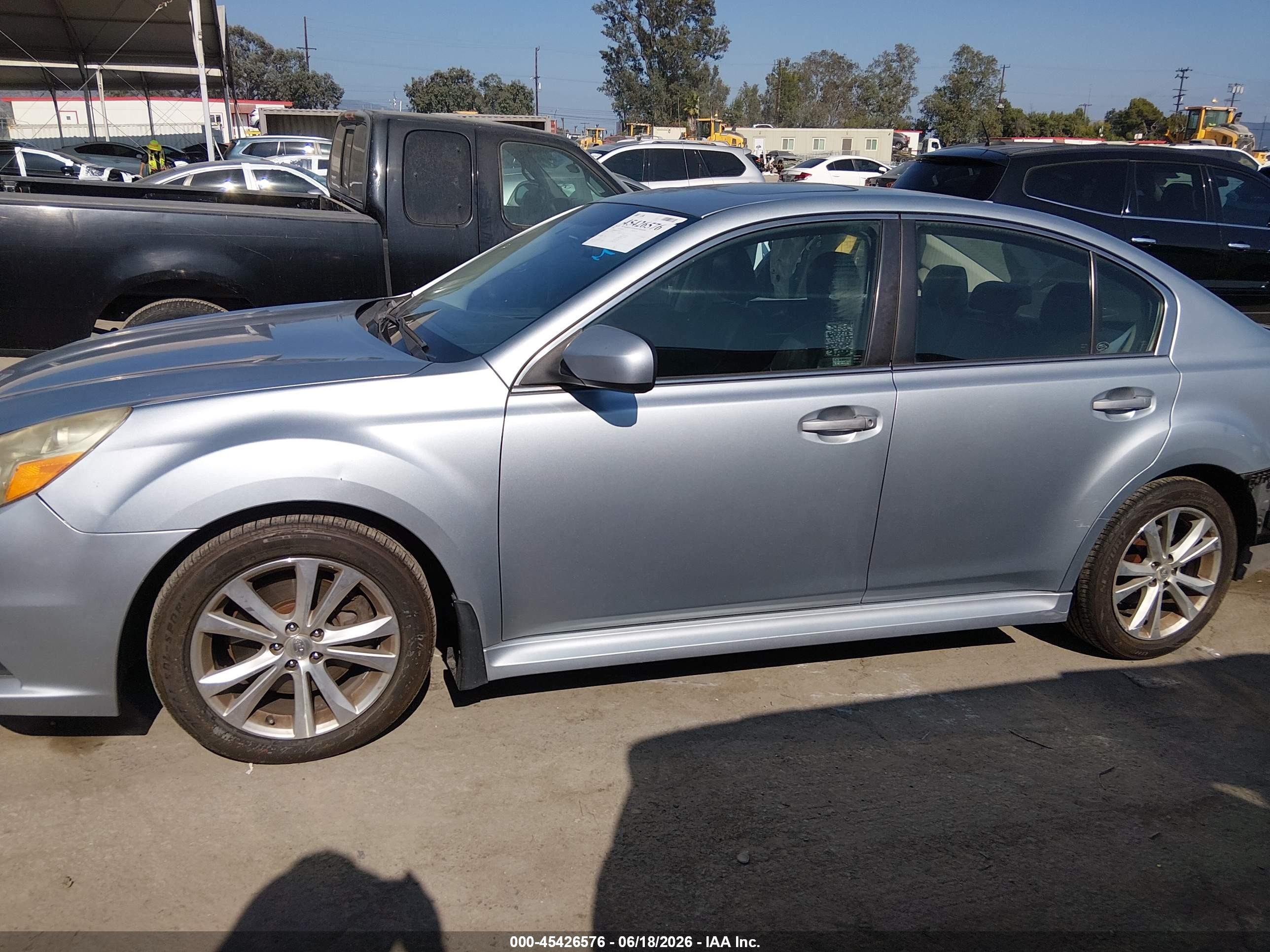 2014 Subaru Legacy 3.6r Limited Light Blue vin: 4S3BMDM68E2002965