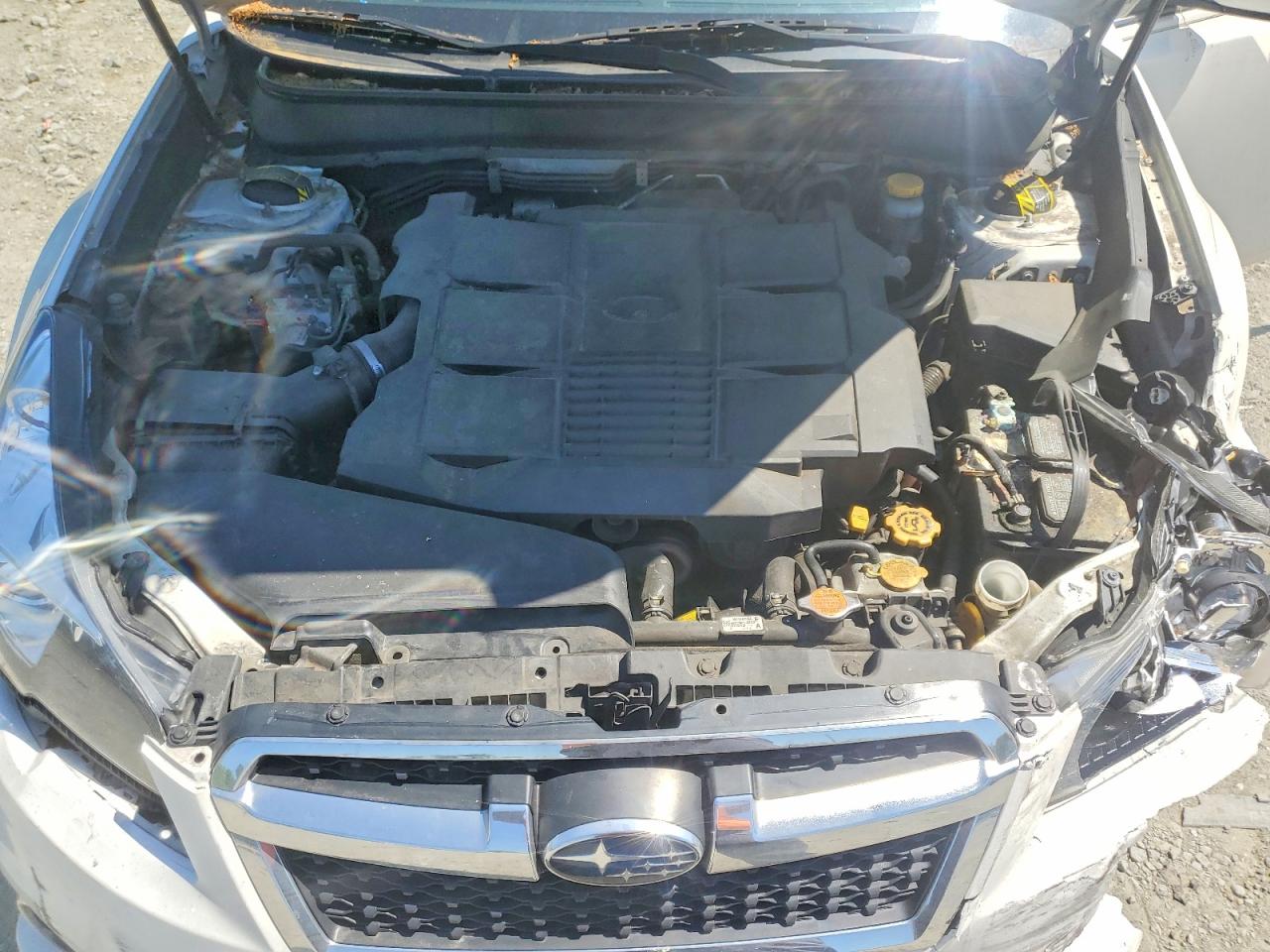 2013 Subaru Legacy 3.6r Limited White vin: 4S3BMDP60D2041110