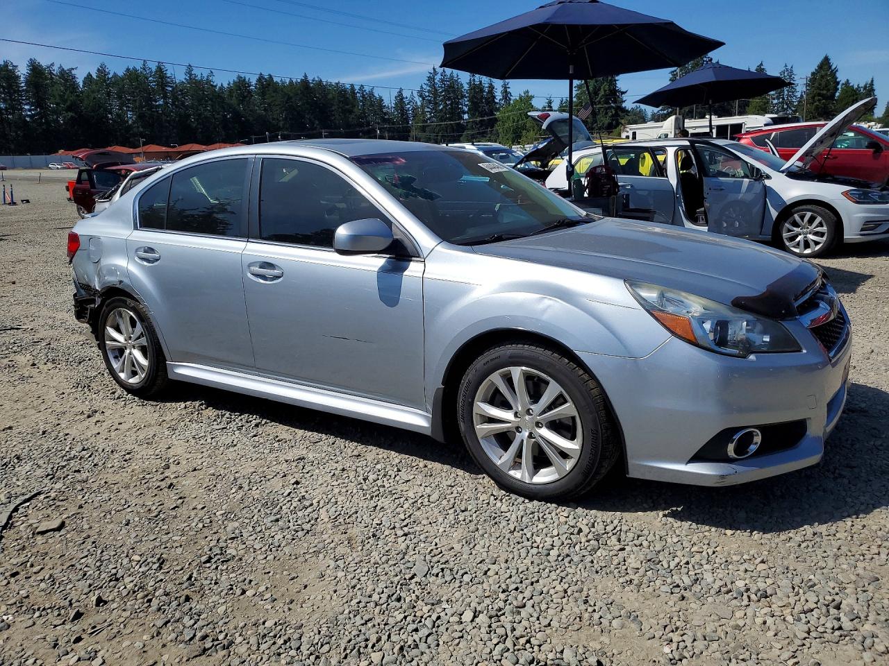 2013 Subaru Legacy 3.6r Limited Silver vin: 4S3BMDP63D2020655