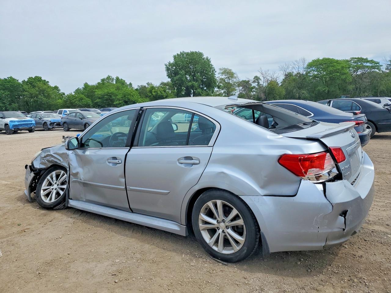 2013 Subaru Legacy Blue vin: 4S3BMDP64D2014069