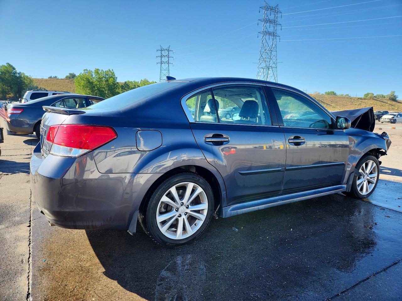 2013 Subaru Legacy 3.6r Limited Серый vin: 4S3BMDP65D2004151