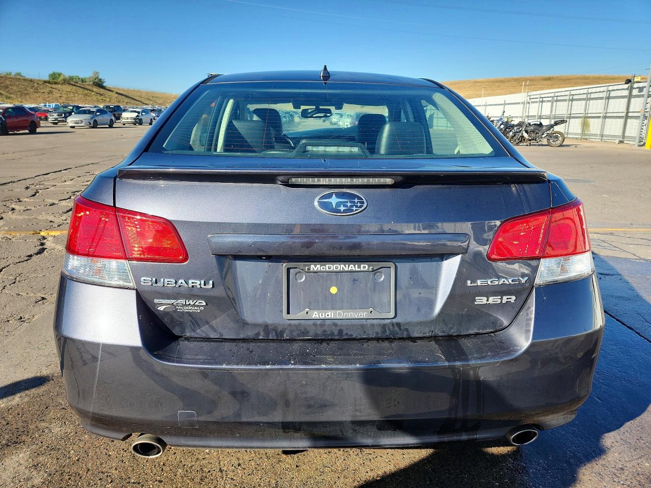 2013 Subaru Legacy 3.6r Limited Серый vin: 4S3BMDP65D2004151