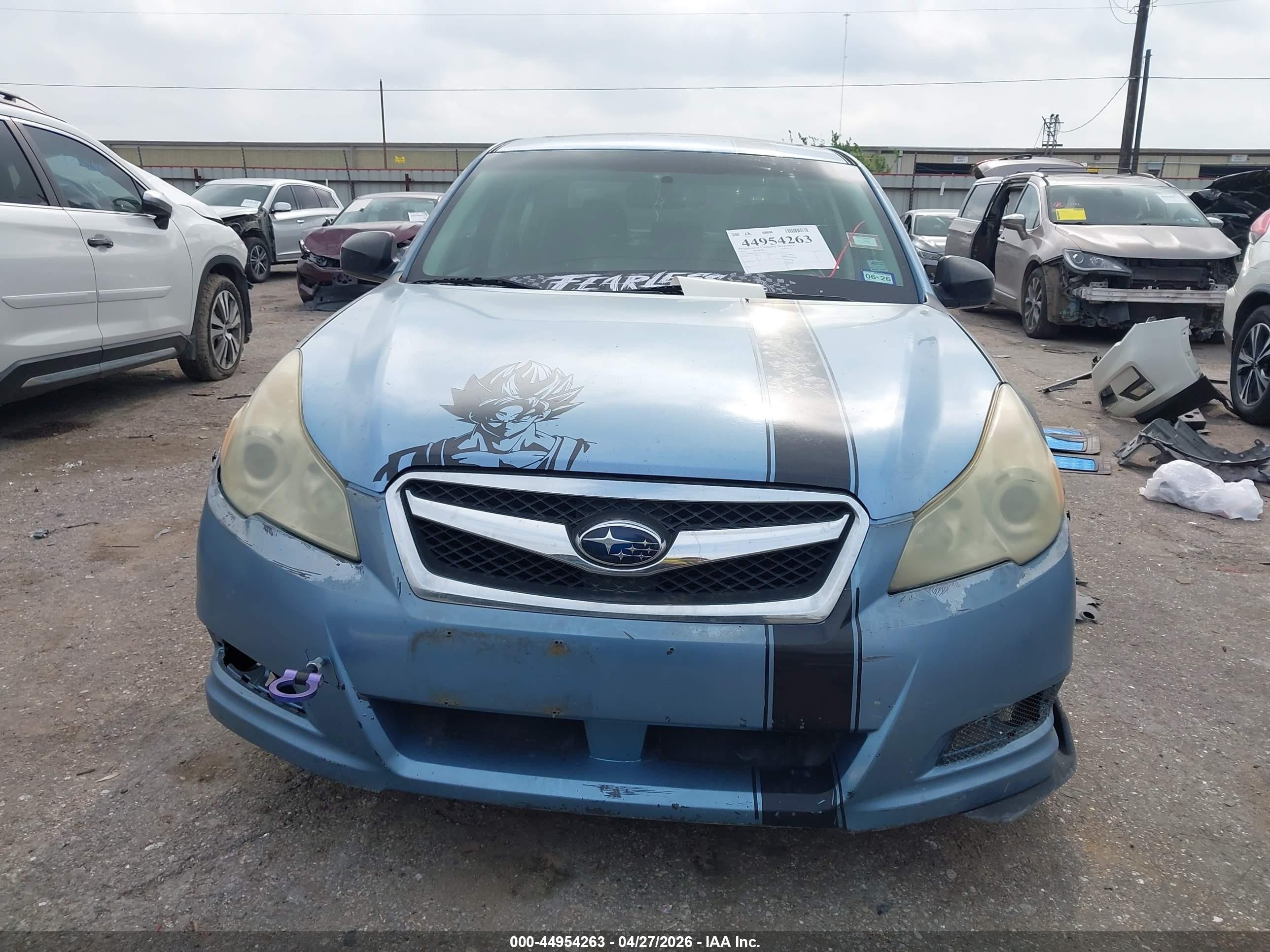 2010 Subaru Legacy 3.6r Premium Blue vin: 4S3BMEH66A2232563