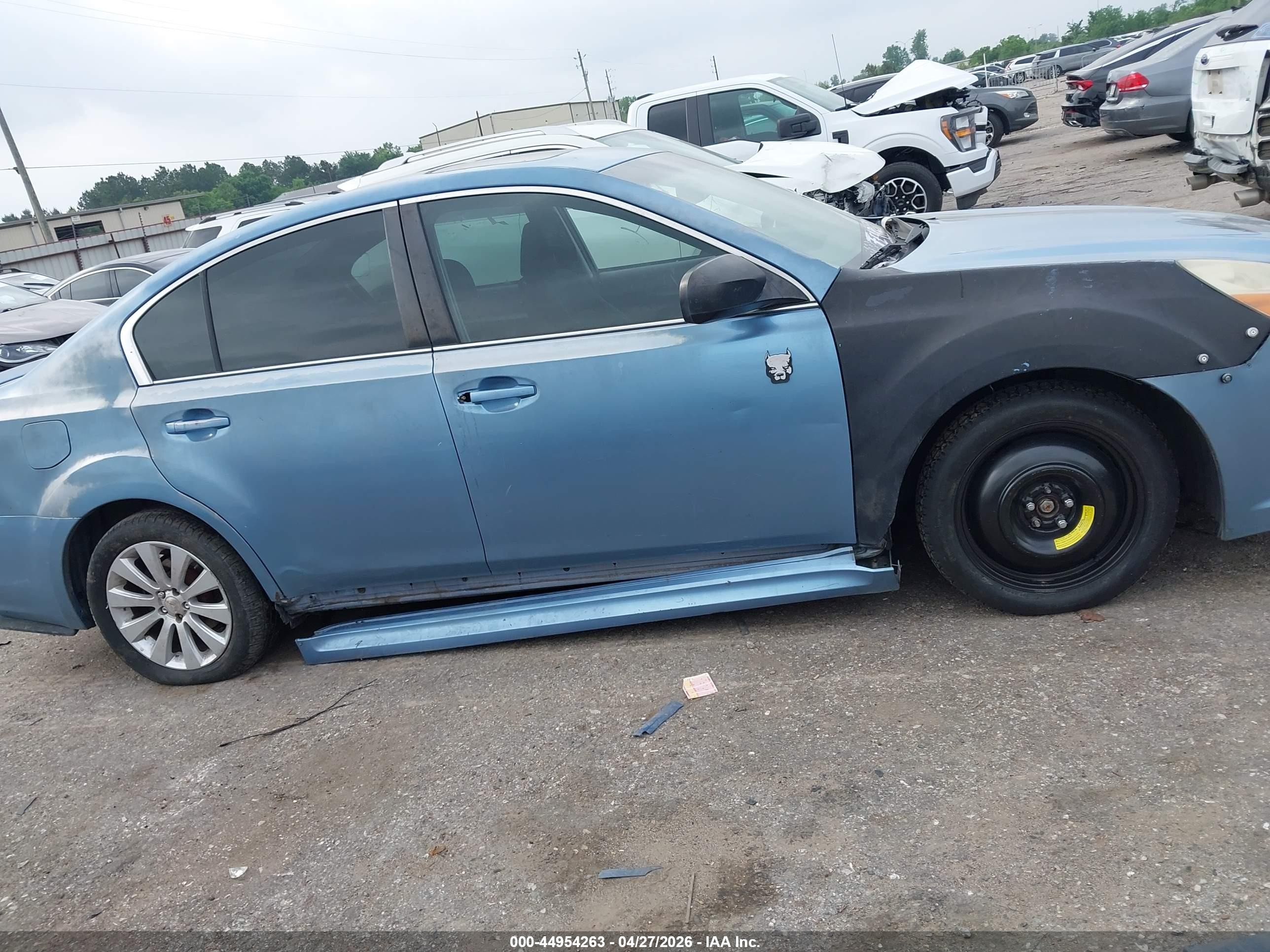 2010 Subaru Legacy 3.6r Premium Blue vin: 4S3BMEH66A2232563