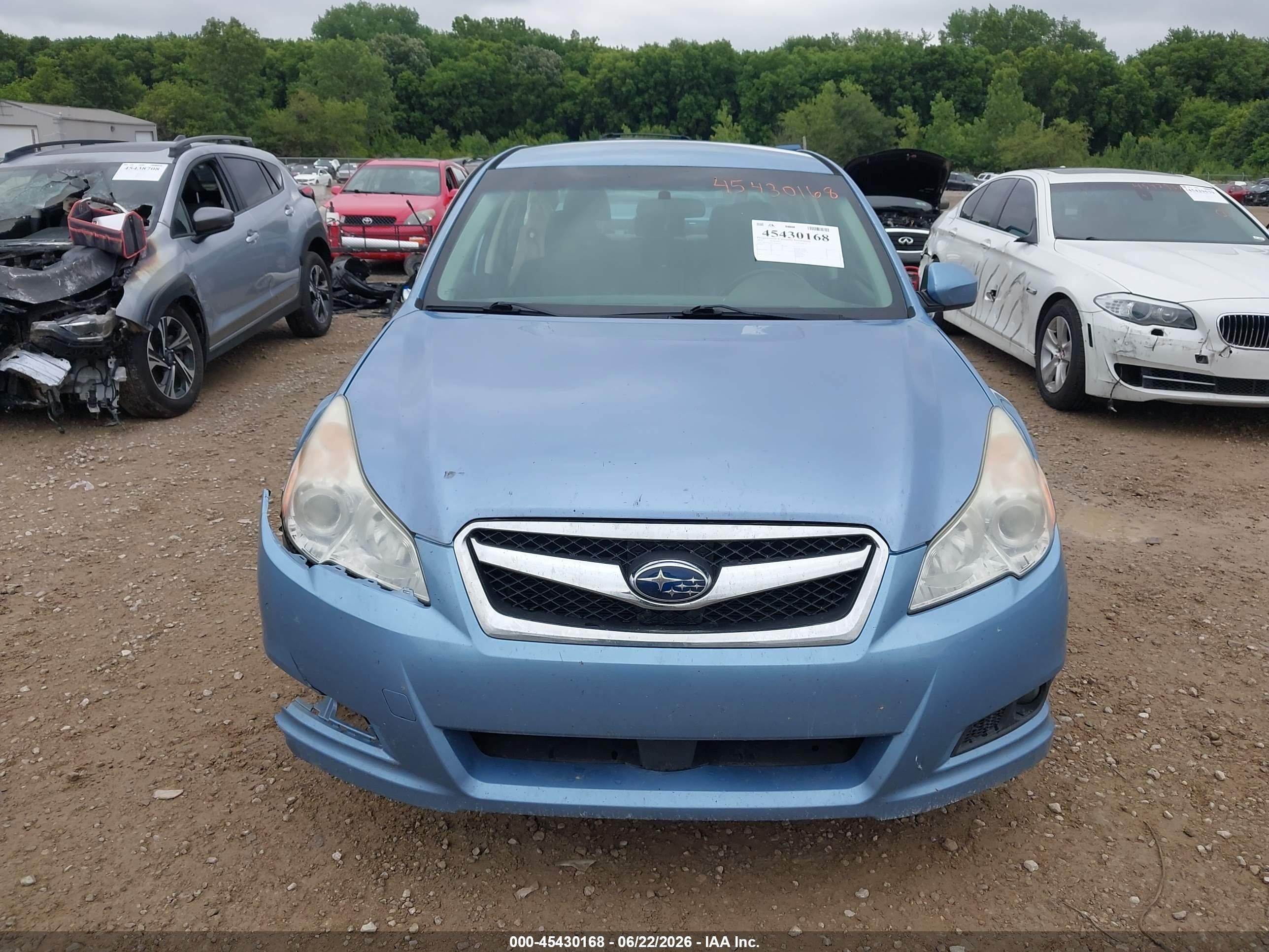 2012 Subaru Legacy 3.6r Limited Blue vin: 4S3BMEJ63C2028235