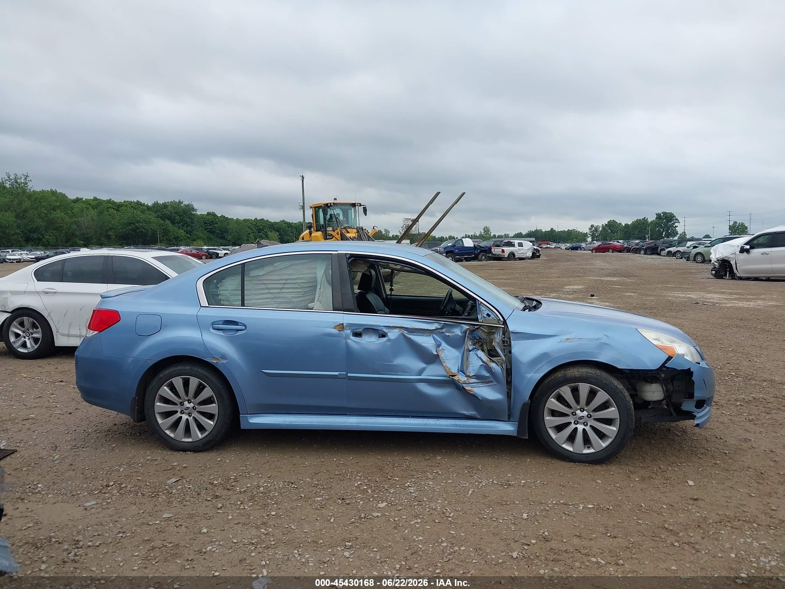 2012 Subaru Legacy 3.6r Limited Blue vin: 4S3BMEJ63C2028235