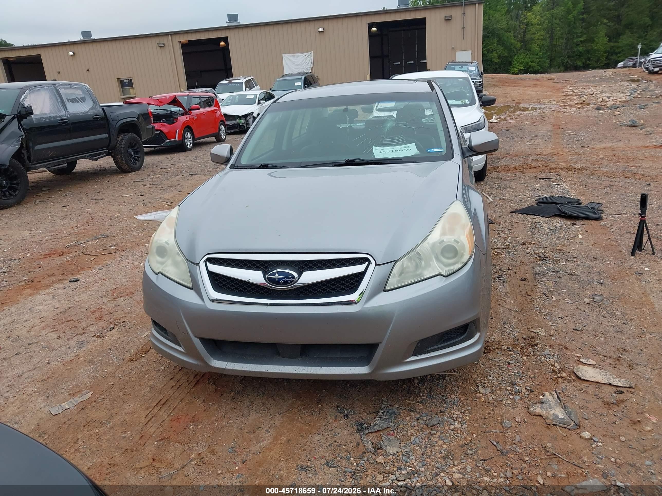 2010 Subaru Legacy 3.6r Limited Silver vin: 4S3BMEK61A2216571