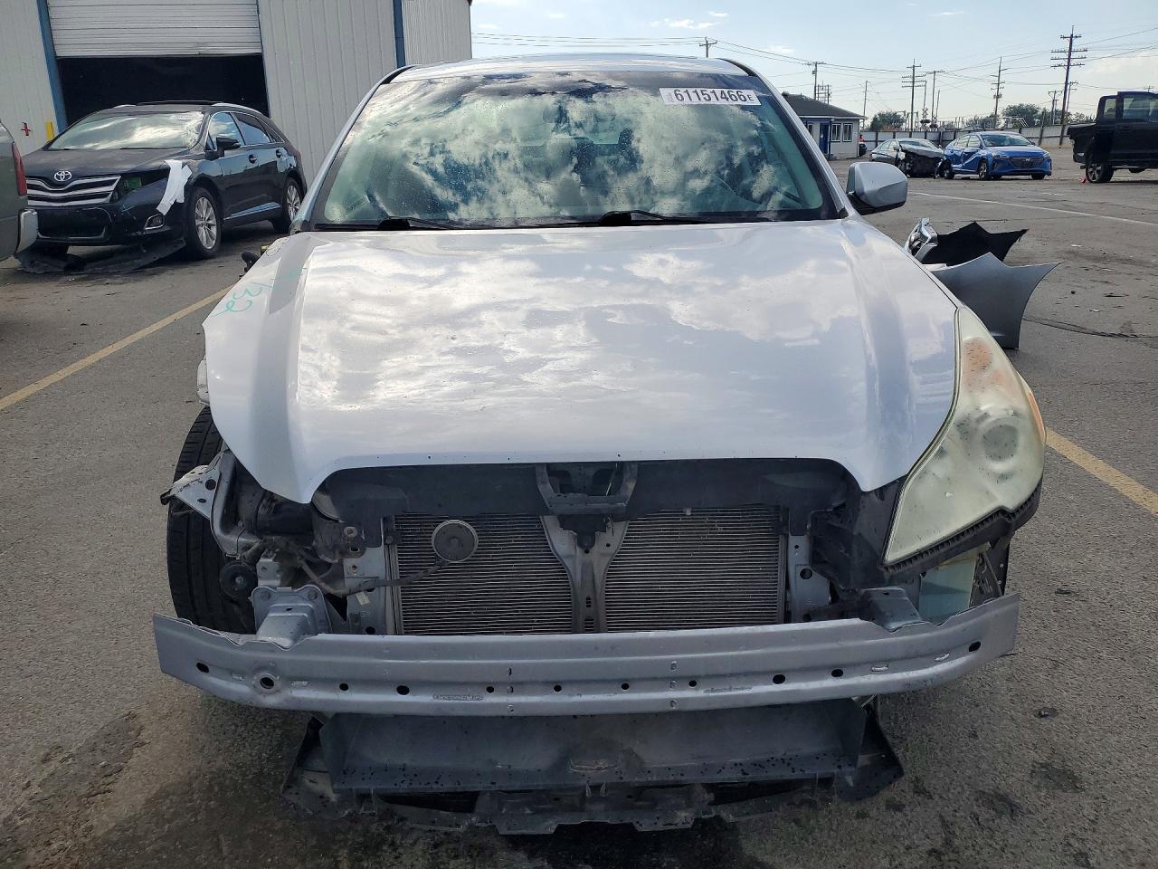 2012 Subaru Legacy 3.6r Limited Серебряный vin: 4S3BMEK66C2014733