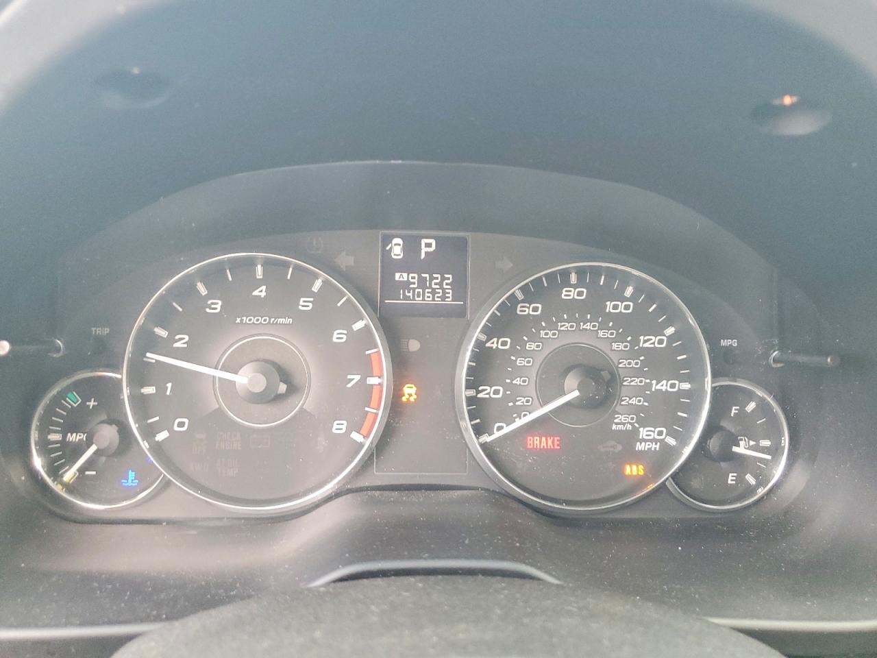 2012 Subaru Legacy 3.6r Limited Серебряный vin: 4S3BMEK66C2014733