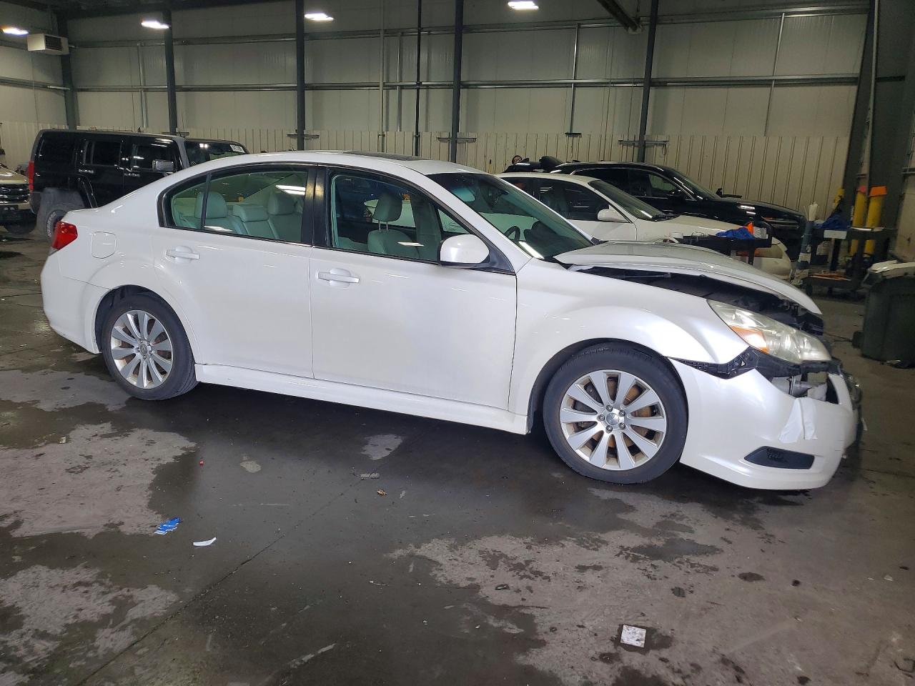2011 Subaru Legacy 3.6r Limited White vin: 4S3BMEK68B2227262