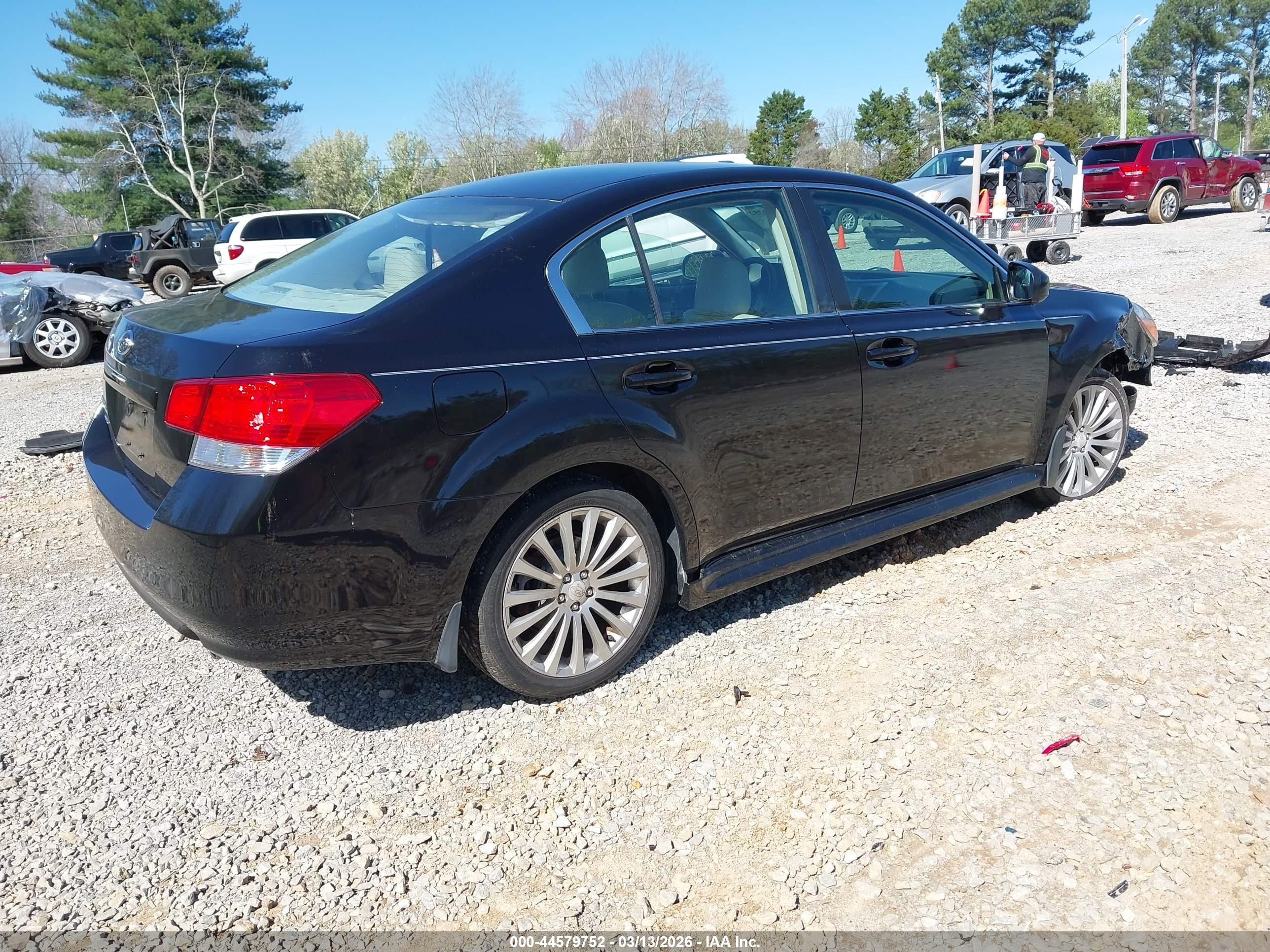 2010 Subaru Legacy 2.5gt Limited Черный vin: 4S3BMFK64A1222781