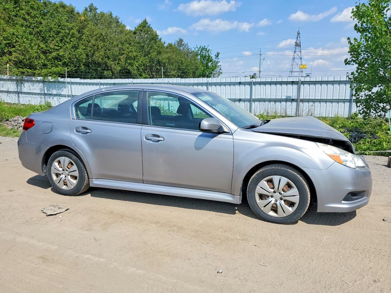 2010 Subaru Legacy 2.5i Silver vin: 4S3BMGA65A3232098