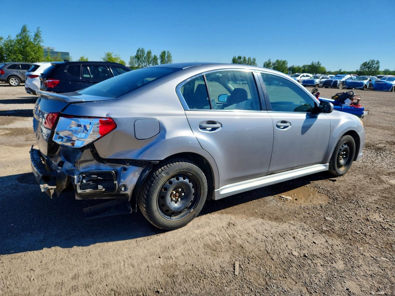 2010 Subaru Legacy 2.5i Premium Silver vin: 4S3BMGG66A3244056