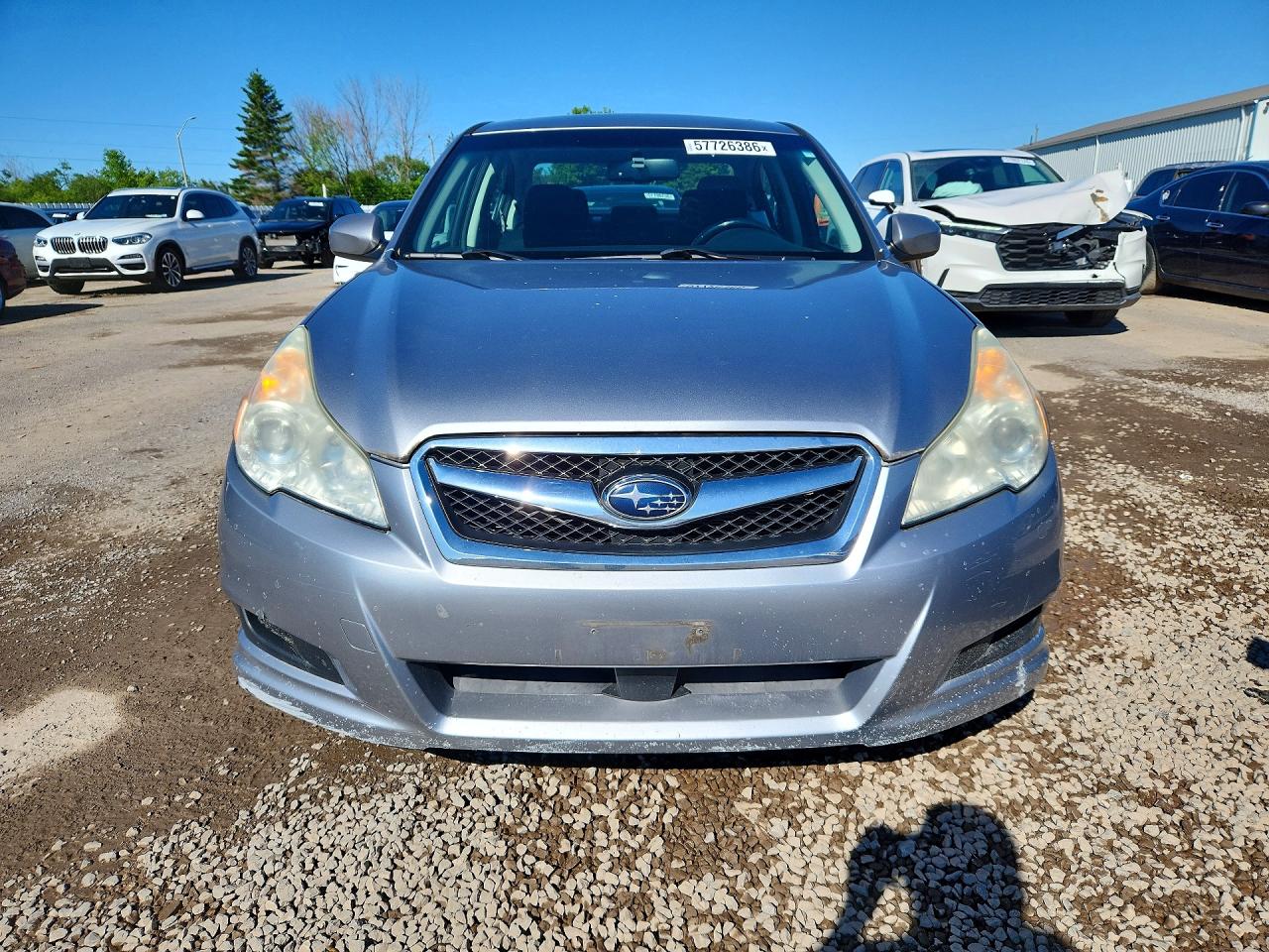 2010 Subaru Legacy 2.5i Premium Silver vin: 4S3BMGG66A3244056