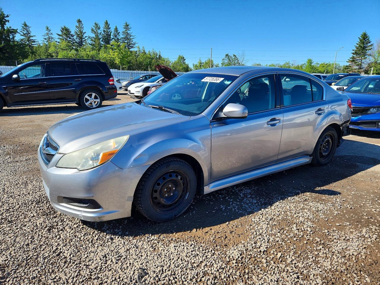 2010 Subaru Legacy 2.5i Premium Silver vin: 4S3BMGG66A3244056