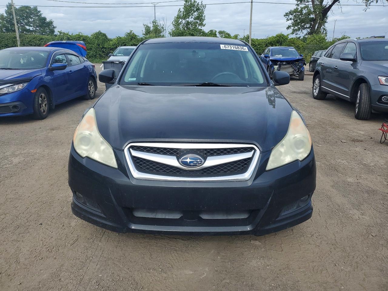 2011 Subaru Legacy 2.5i Premium Black vin: 4S3BMGG69B3215023