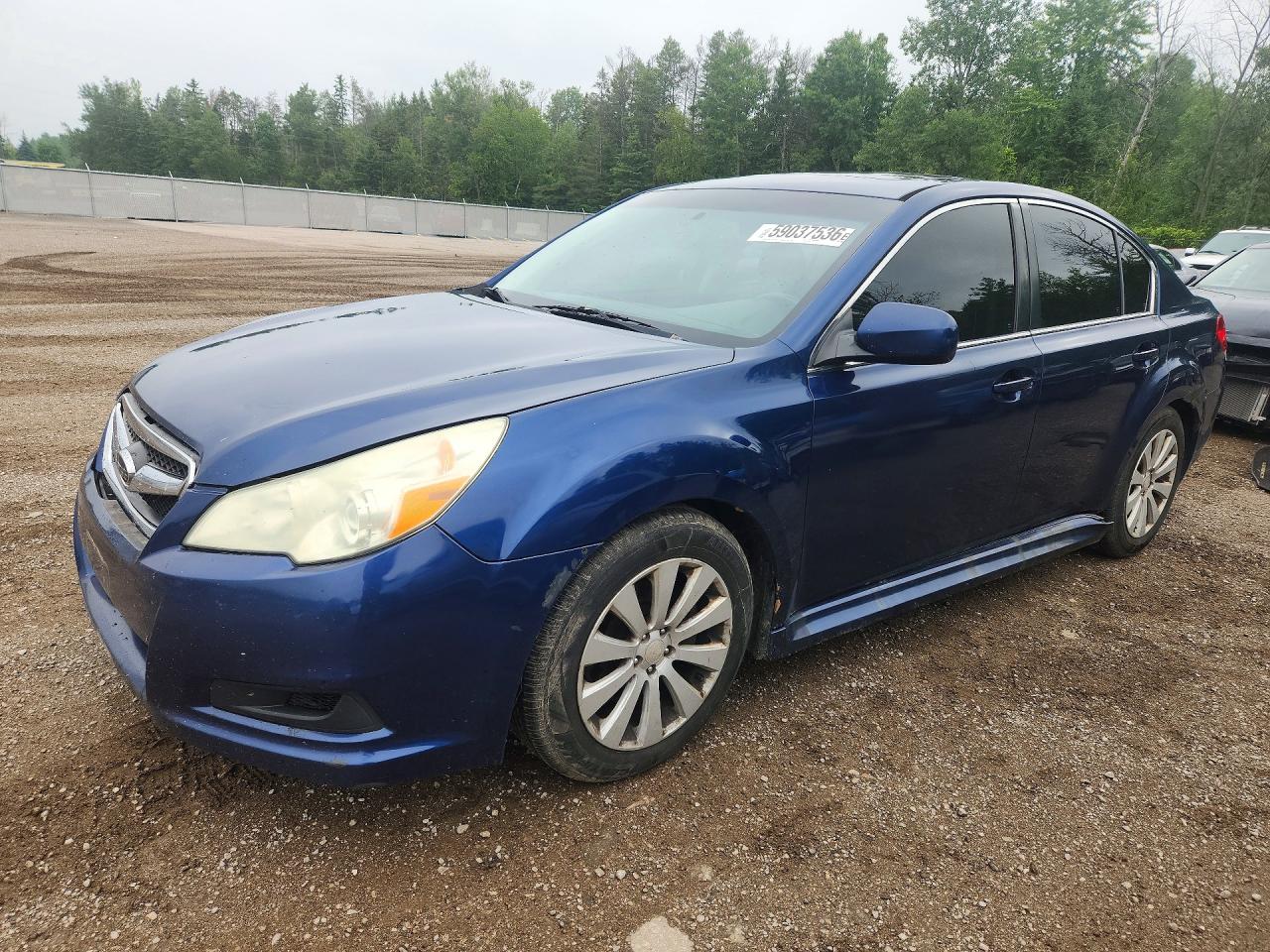 2010 Subaru Legacy 3.6r Premium Blue vin: 4S3BMJG68A2247169