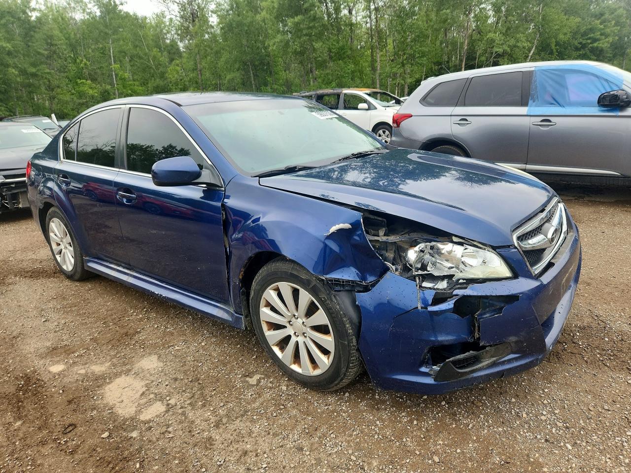 2010 Subaru Legacy 3.6r Premium Blue vin: 4S3BMJG68A2247169