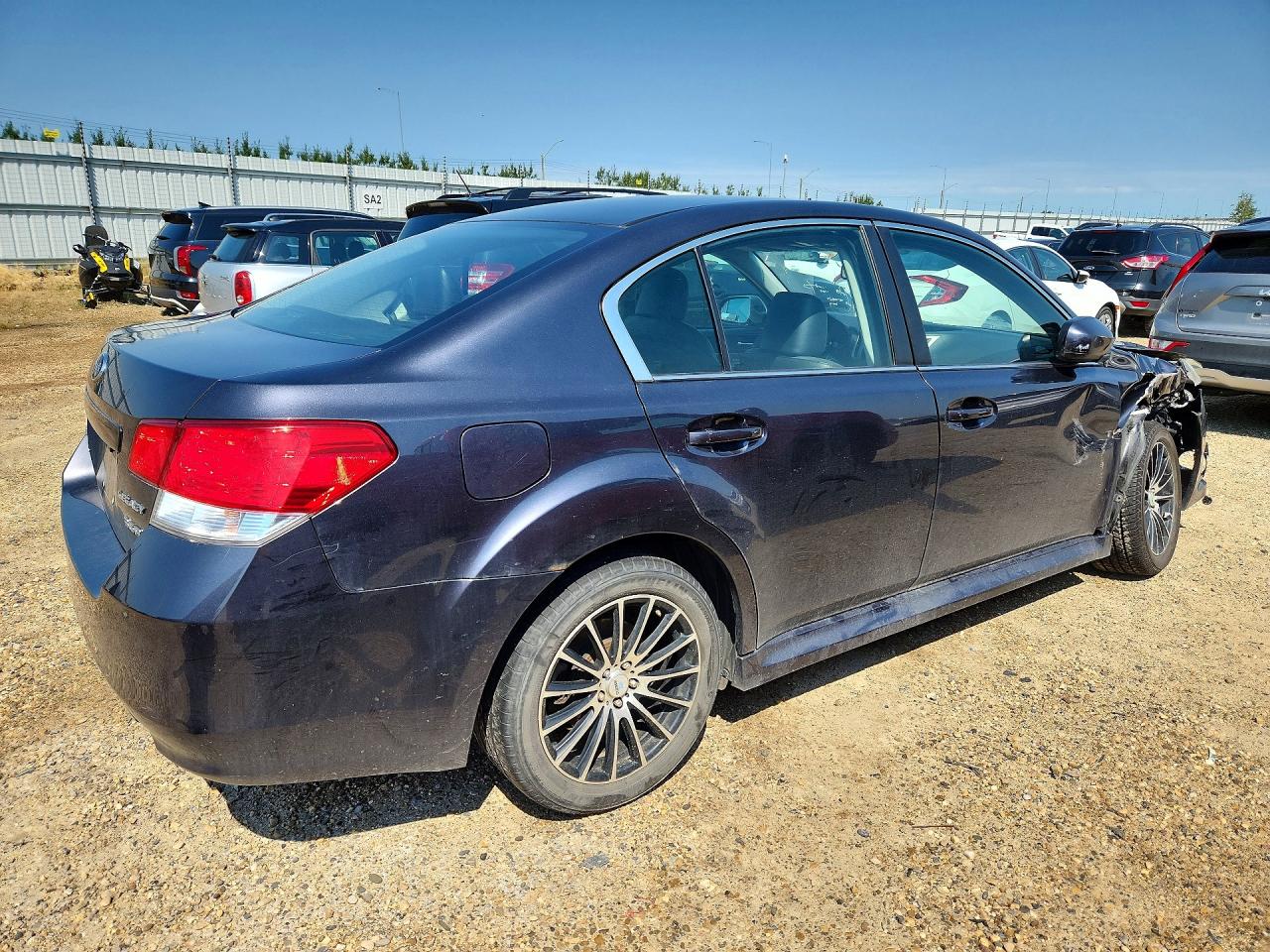 2012 Subaru Legacy 3.6r Limited Серый vin: 4S3BMJM66C2031828