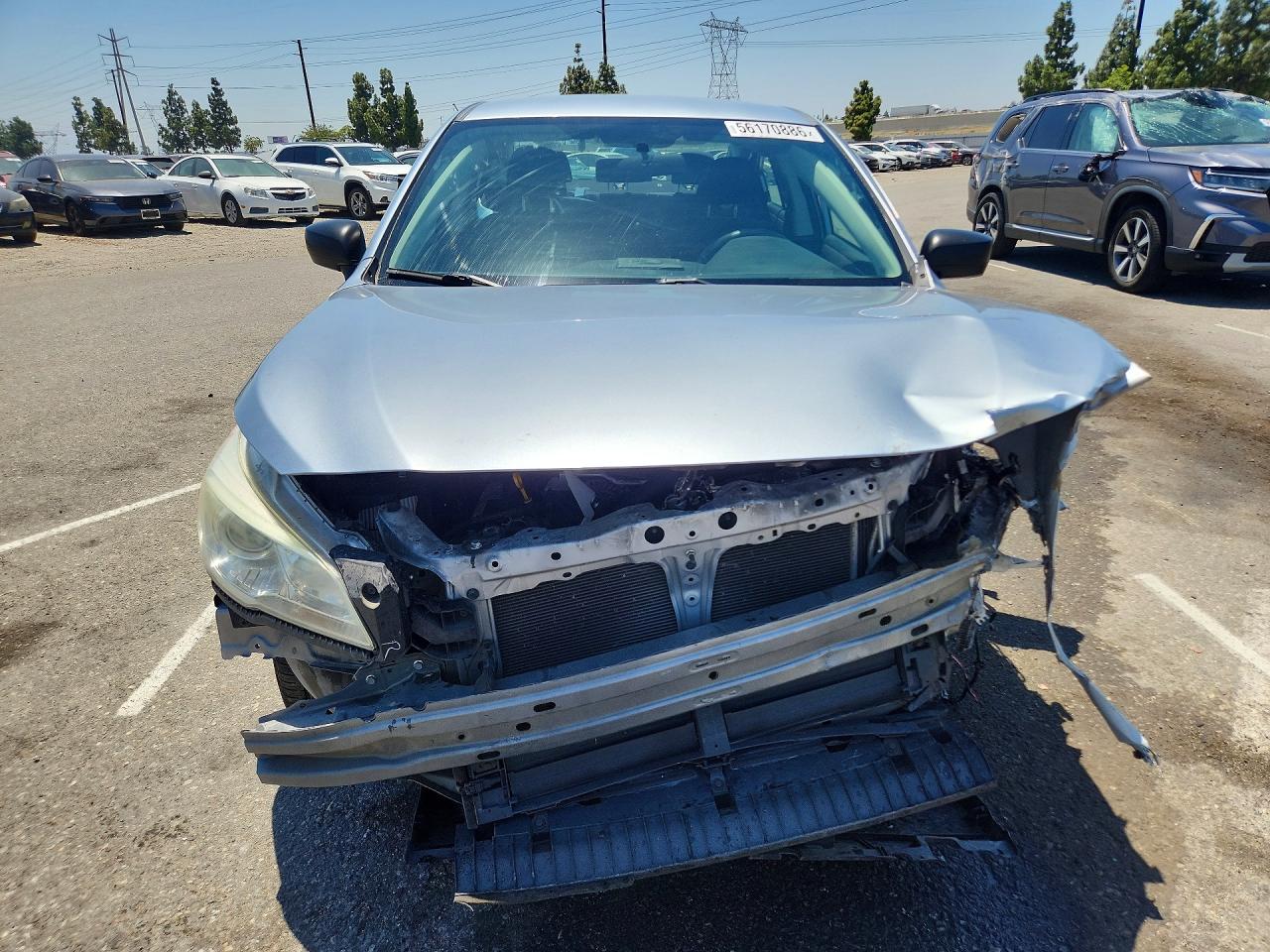 2015 Subaru Legacy 2.5i Silver vin: 4S3BNAA60F3017634