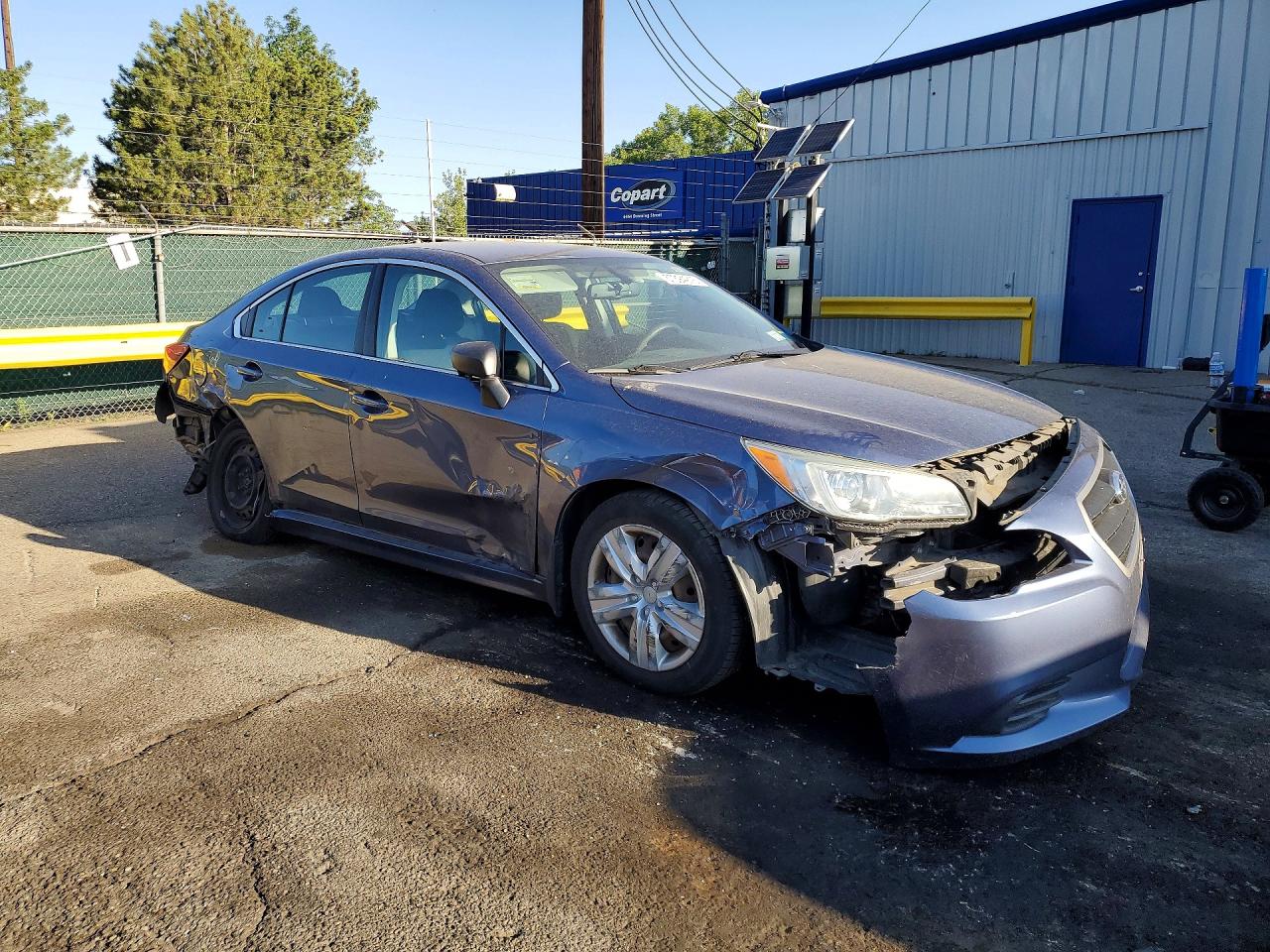 2015 Subaru Legacy 2.5i Blue vin: 4S3BNAA61F3006884