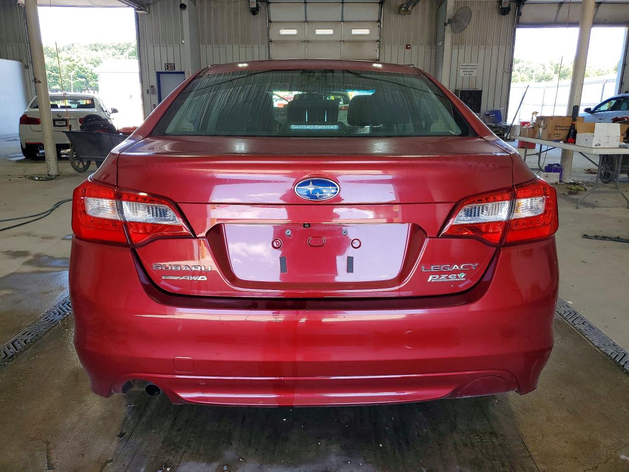 2015 Subaru Legacy 2.5i Maroon vin: 4S3BNAA62F3003220