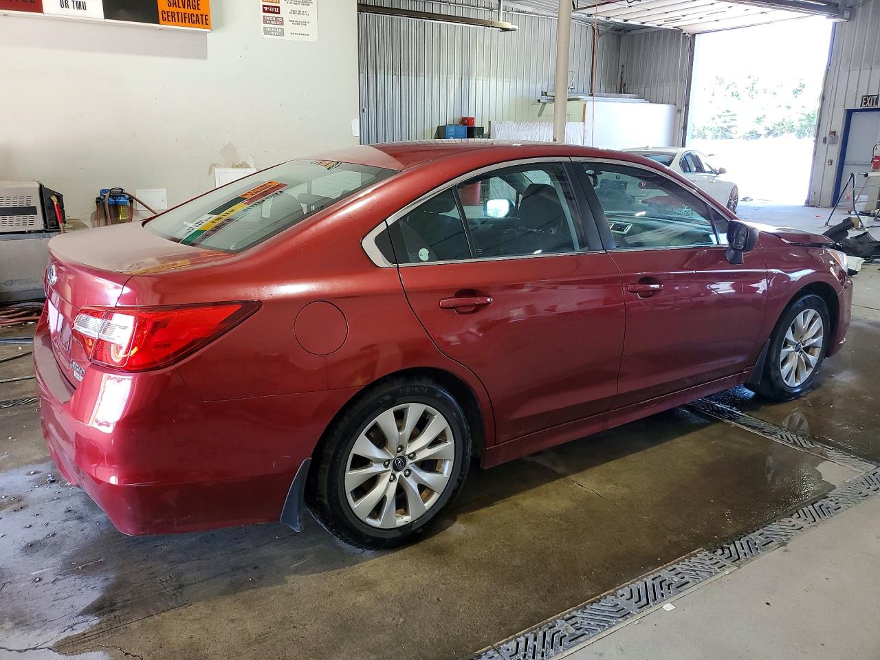 2015 Subaru Legacy 2.5i Maroon vin: 4S3BNAA62F3003220