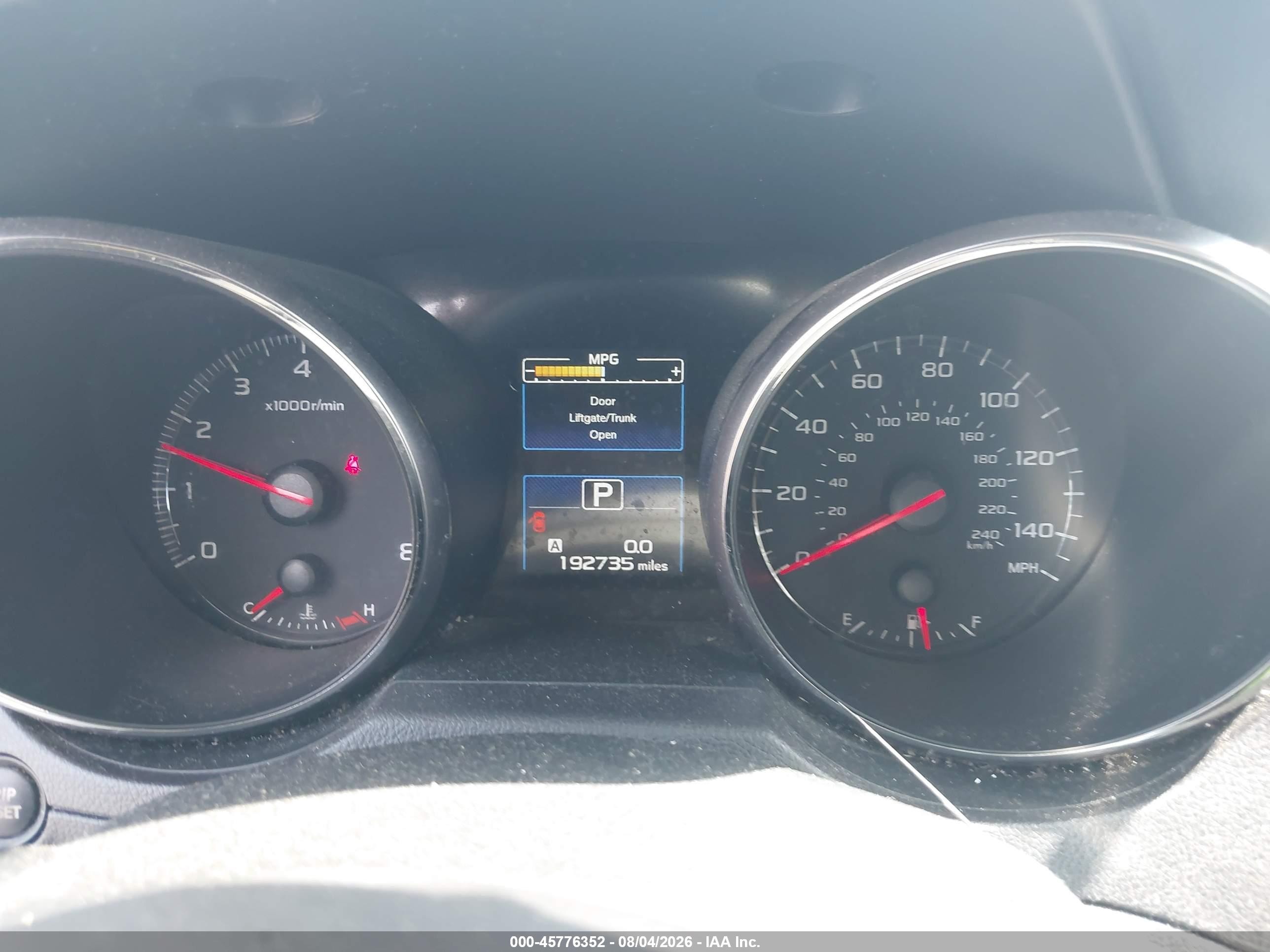 2015 Subaru Legacy 2.5i Red vin: 4S3BNAA62F3021538