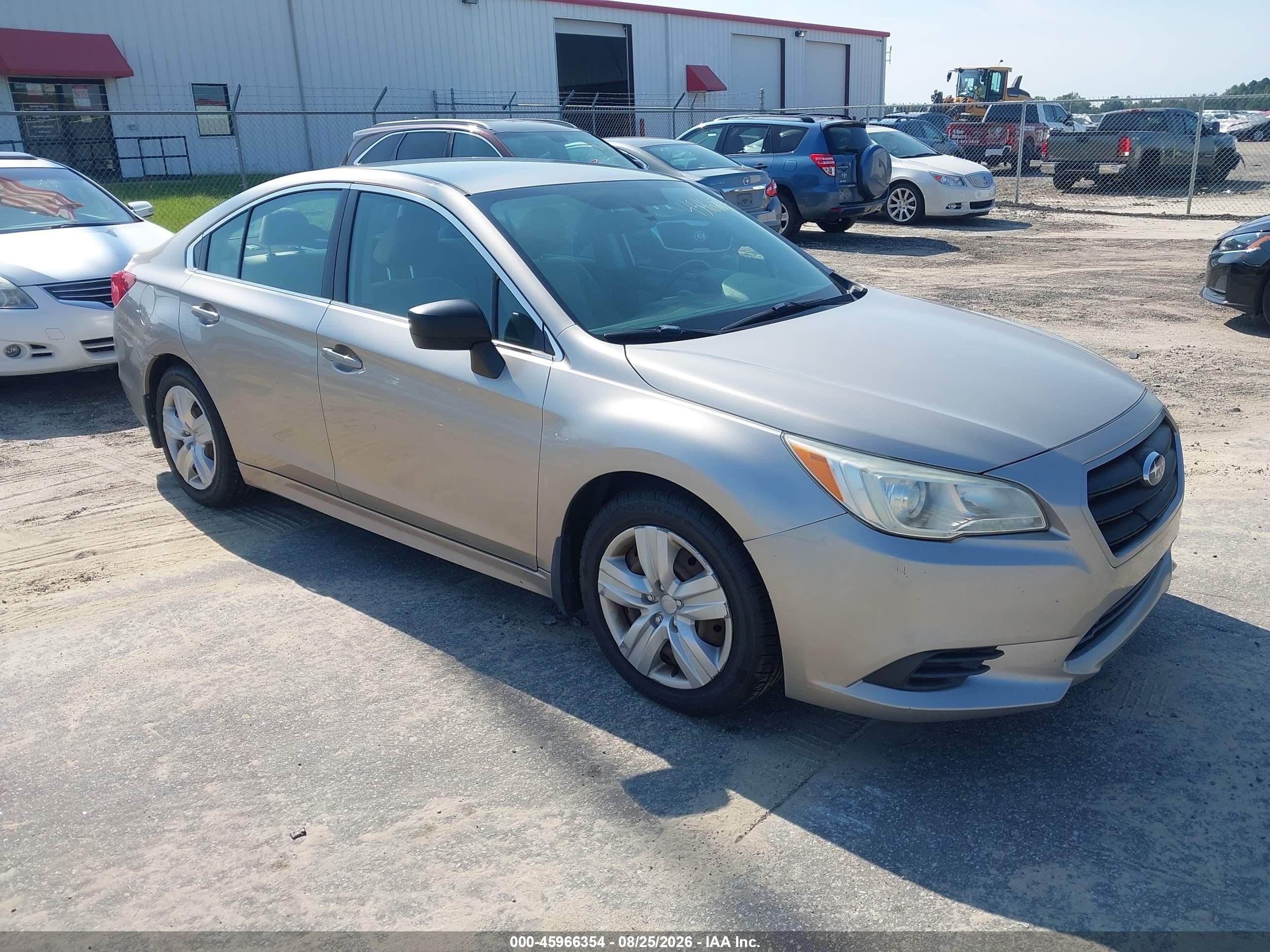2015 Subaru Legacy 2.5i Silver vin: 4S3BNAA62F3060887
