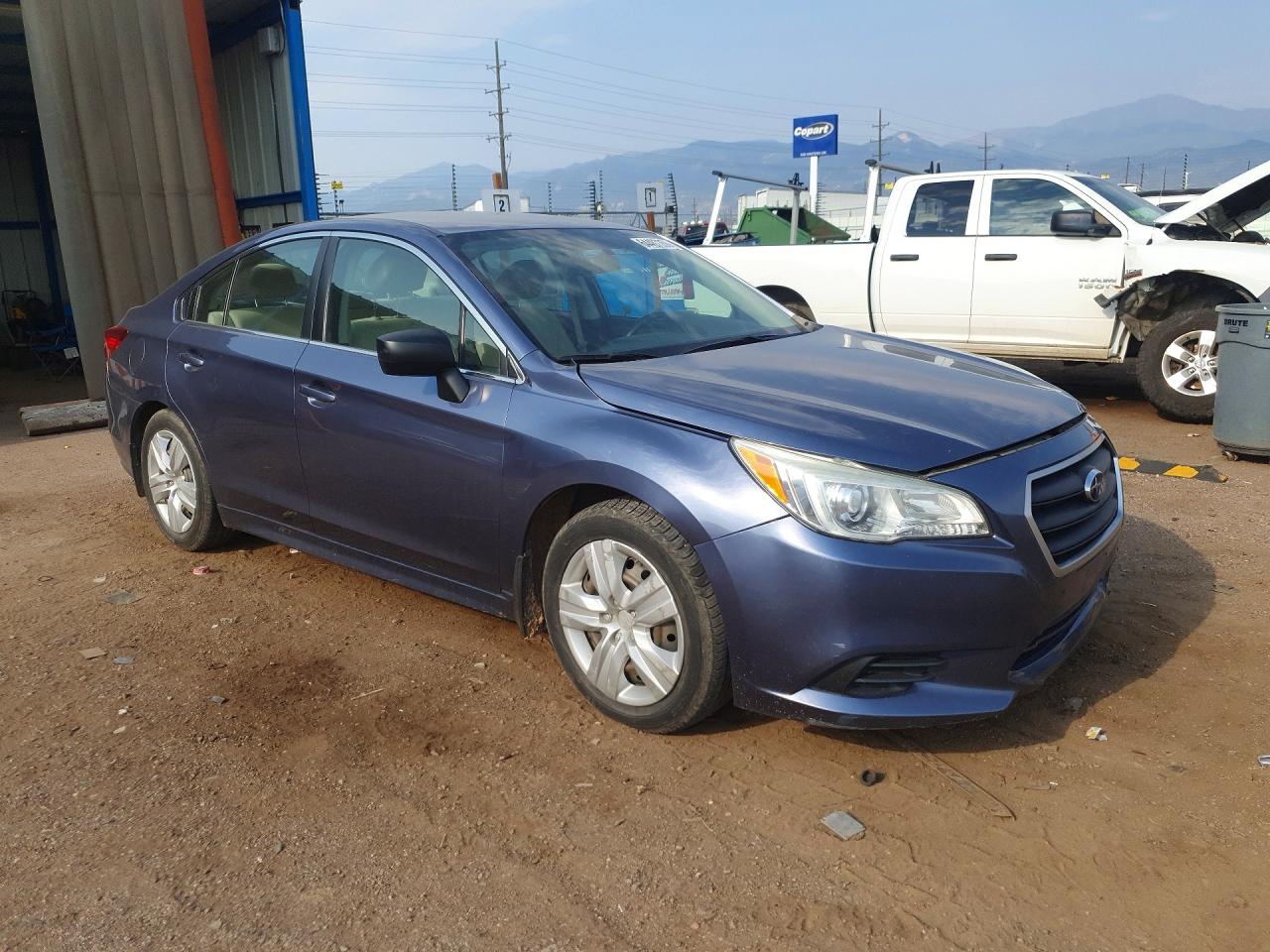 2015 Subaru Legacy 2.5i Blue vin: 4S3BNAA64F3004725