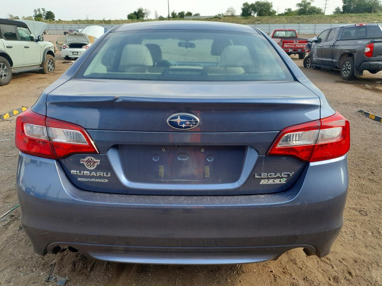 2015 Subaru Legacy 2.5i Blue vin: 4S3BNAA64F3004725
