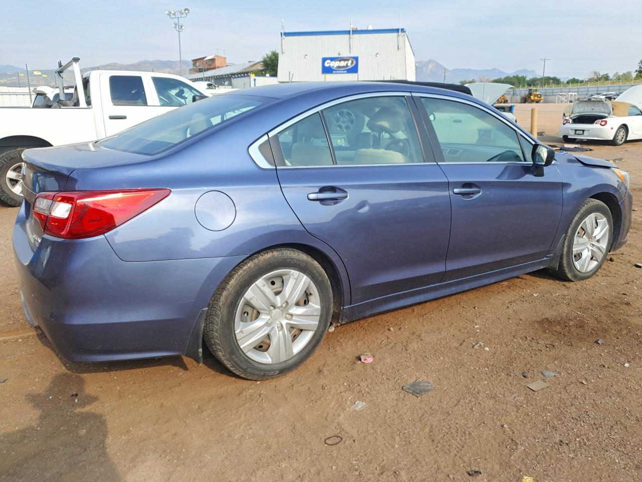 2015 Subaru Legacy 2.5i Blue vin: 4S3BNAA64F3004725