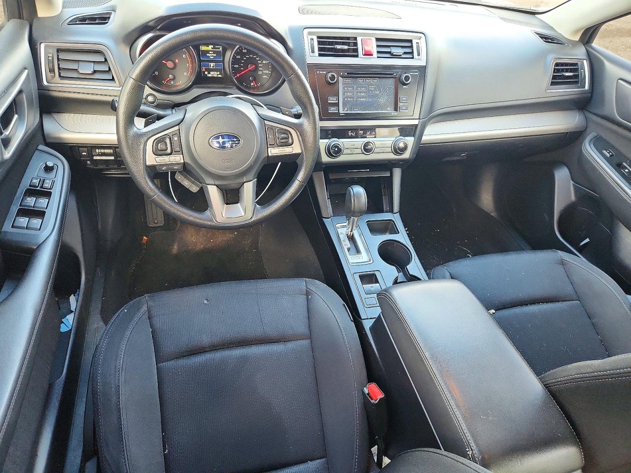 2015 Subaru Legacy 2.5i White vin: 4S3BNAA64F3050880