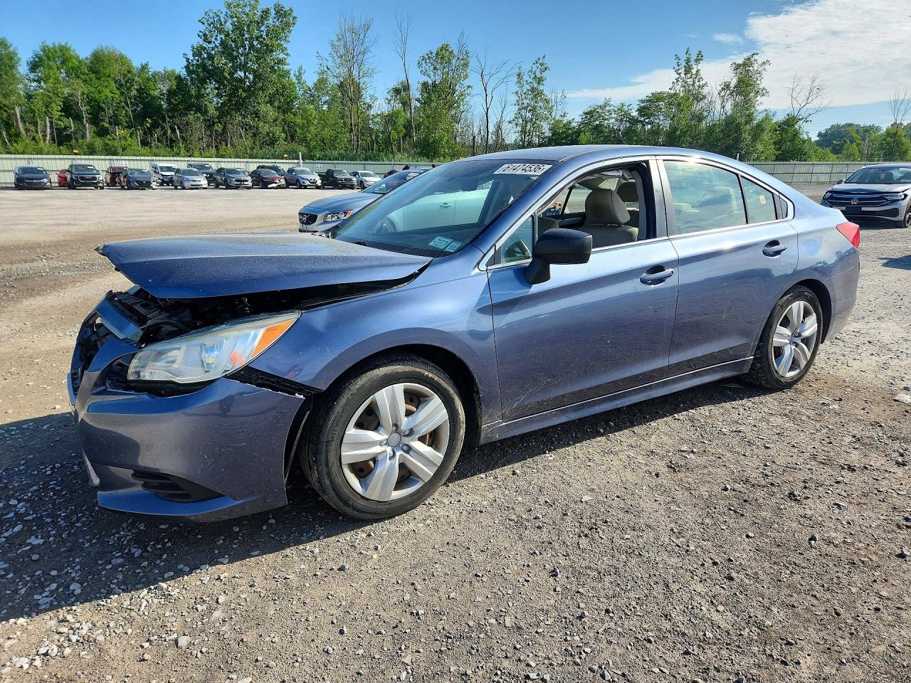 2016 Subaru Legacy 2.5i Blue vin: 4S3BNAA64G3027312