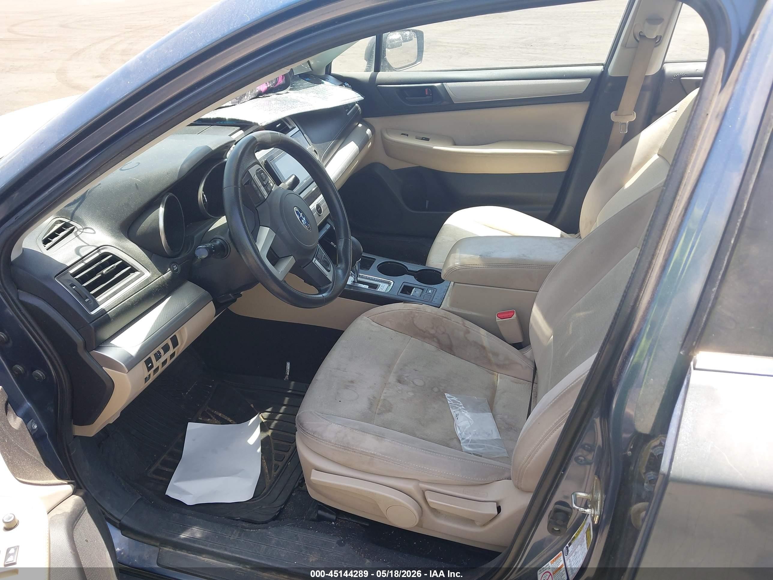 2015 Subaru Legacy 2.5i Blue vin: 4S3BNAA65F3041346