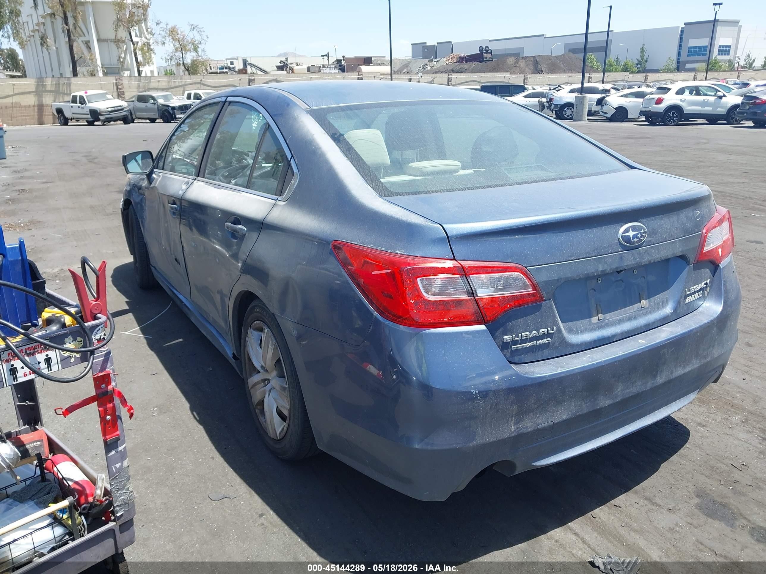 2015 Subaru Legacy 2.5i Blue vin: 4S3BNAA65F3041346
