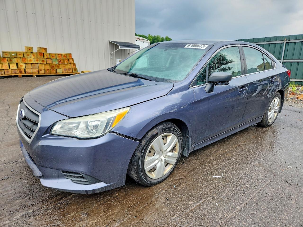 2015 Subaru Legacy 2.5i Blue vin: 4S3BNAA66F3055787