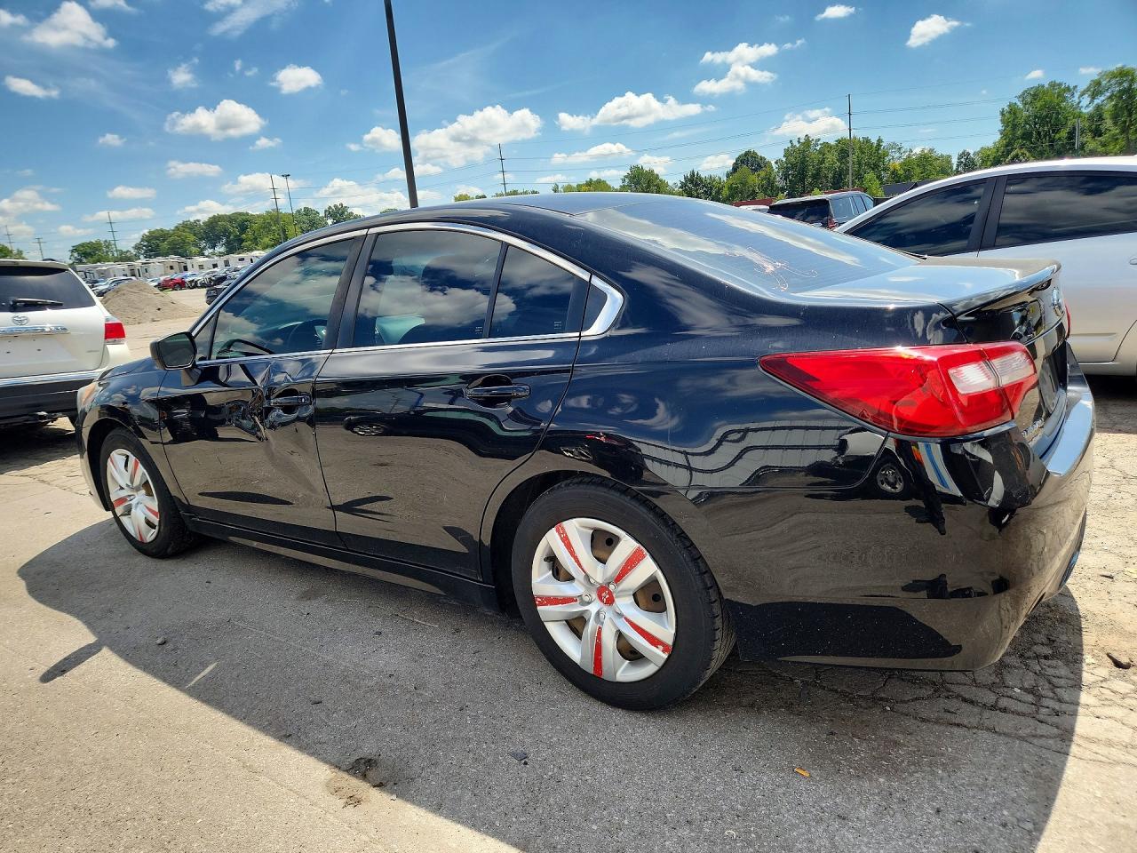 2017 Subaru Legacy 2.5i Black vin: 4S3BNAA66H3058689