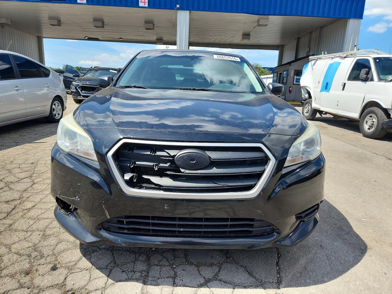 2017 Subaru Legacy 2.5i Black vin: 4S3BNAA66H3058689