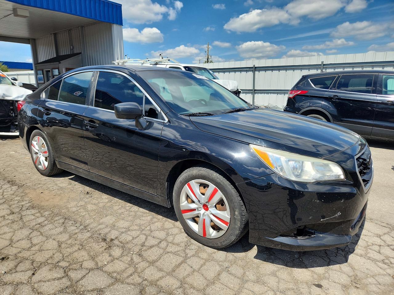 2017 Subaru Legacy 2.5i Black vin: 4S3BNAA66H3058689