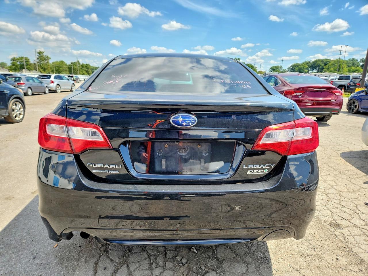 2017 Subaru Legacy 2.5i Black vin: 4S3BNAA66H3058689