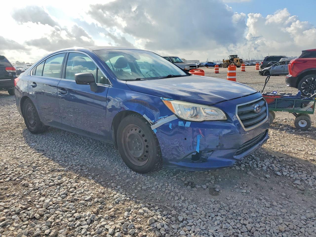 2015 Subaru Legacy 2.5i Blue vin: 4S3BNAA67F3033264