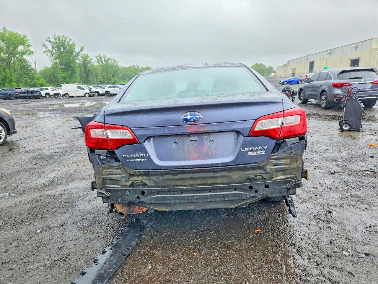 2015 Subaru Legacy 2.5i Blue vin: 4S3BNAA67F3058424