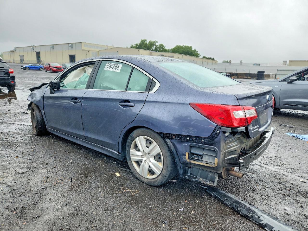 2015 Subaru Legacy 2.5i Blue vin: 4S3BNAA67F3058424