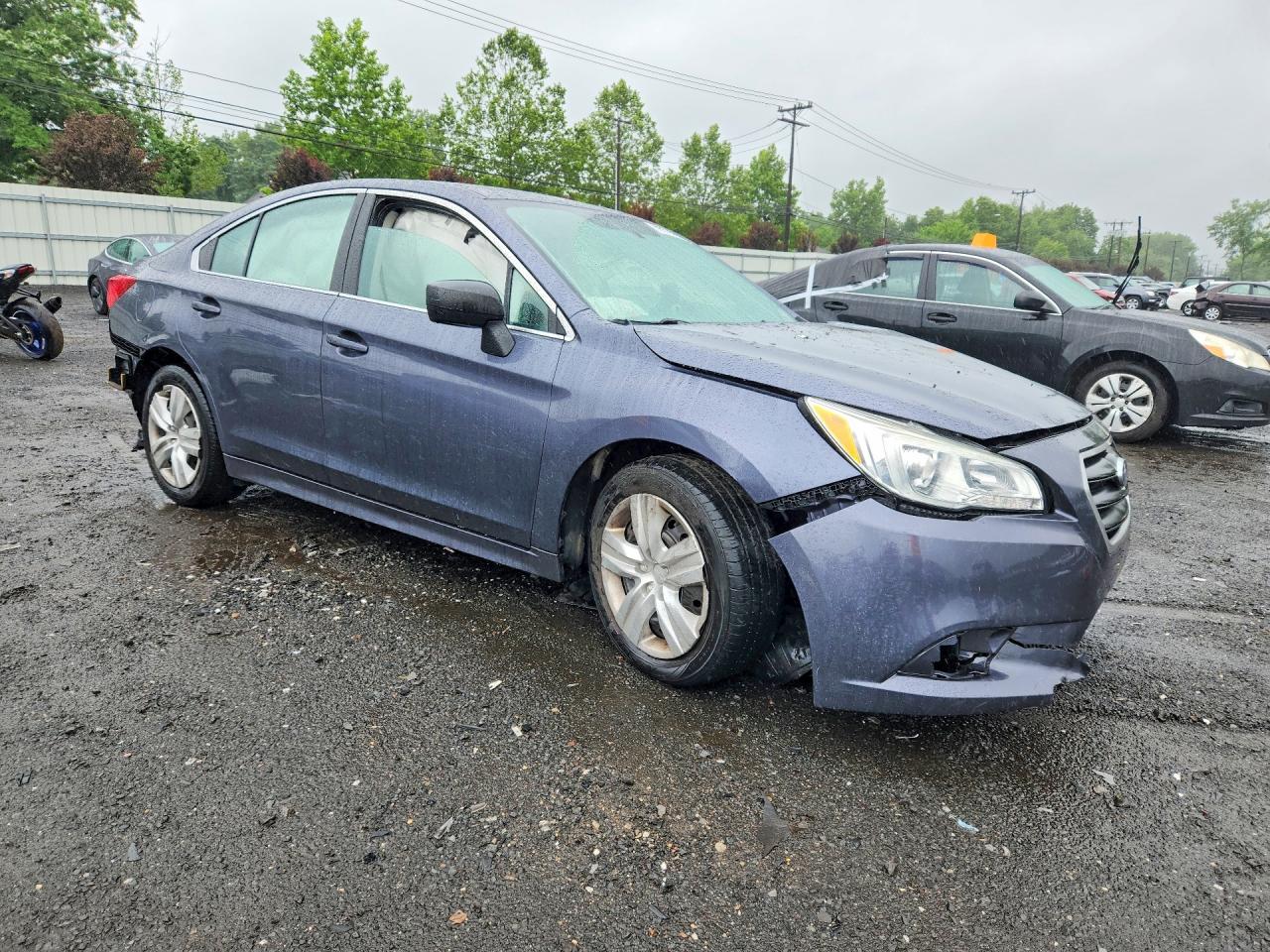 2015 Subaru Legacy 2.5i Blue vin: 4S3BNAA67F3058424